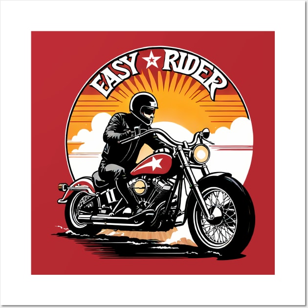 Easy Rider Wall Art by TaevasDesign